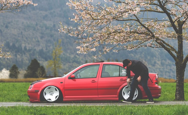 A Bagged Labor Of Love | Mitchell TenHoeve's MK4 Jetta