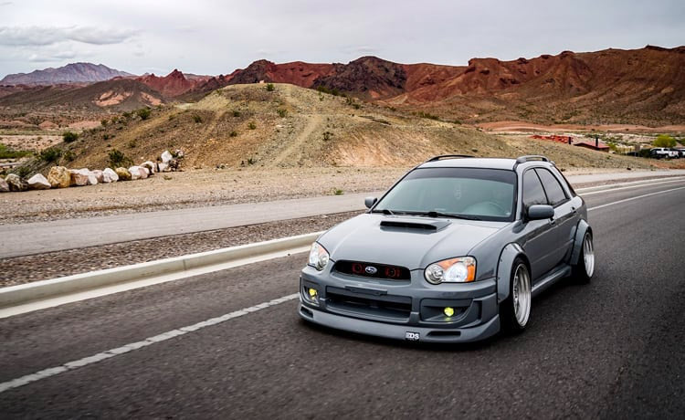 A Work Of Art In The Desert | Gendell Espero's '04 WRX Wagon