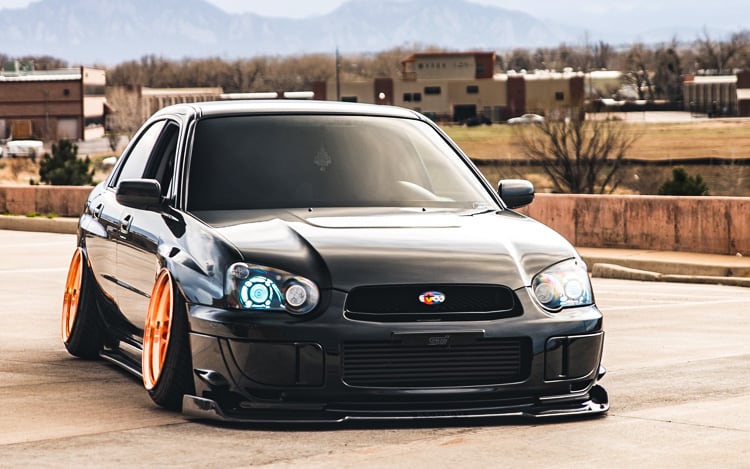 Vehicle Spotlight: Bagged WRX