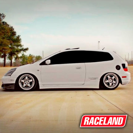 Honda Civic EP3 Ultimo Coilovers on Car