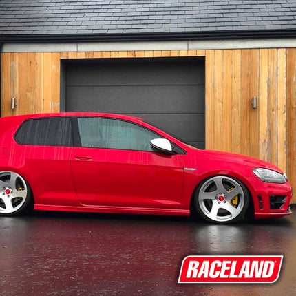 Volkswagen Golf R MK7 Coilovers on Car